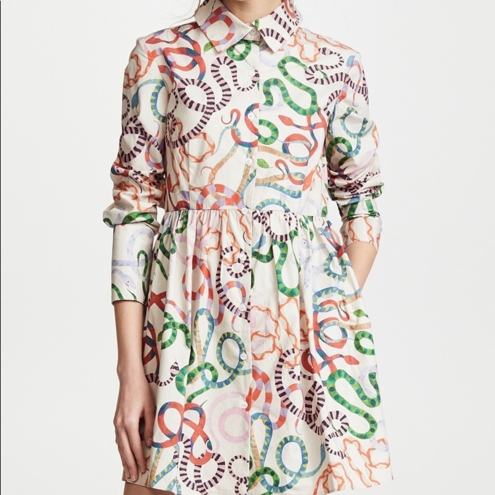 Rachel Antonoff Prescott Snake Dress